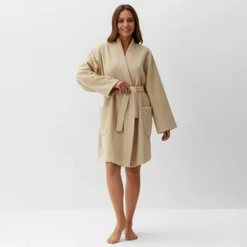 Халат женский «Этель», размер 46-48, бежевый