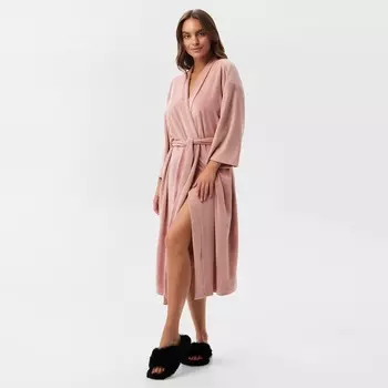 Халат женский KAFTAN Plushy р. 52-54, розовый