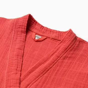 Халат женский муслиновый LoveLife, размер 46-48, хлопок, 4-сл, 235гр/м2