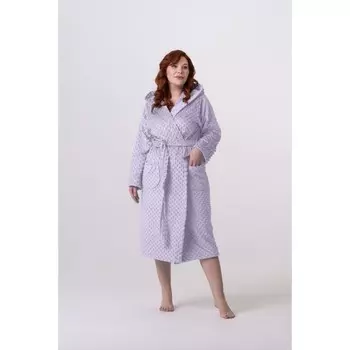 Халат женский, размер 54, цвет фуксия