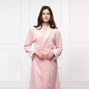 Халат женский, размер XL, цвет розовый