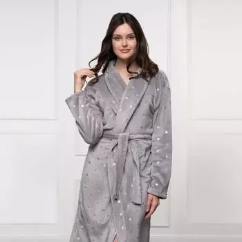 Халат женский, размер XL, цвет серый