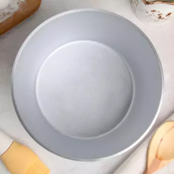 Хлебная форма, 18189 см, средняя, круглая, цвет серебряный