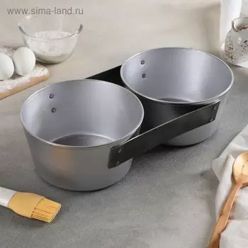 Хлебная форма для выпечки, 17.59.514 см, 2-х секционная