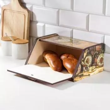 Хлебница Доляна «Клад», деревянная, 2028,513 см