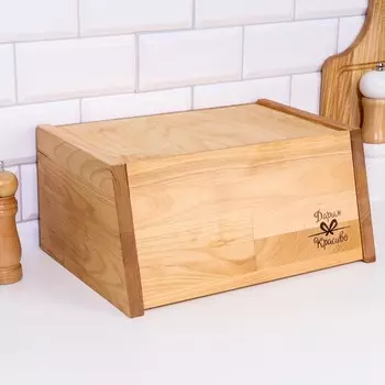 Хлебница большая, 36.526.517, обработана льняным маслом