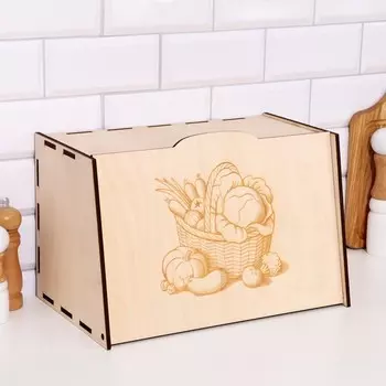 Хлебница деревянная