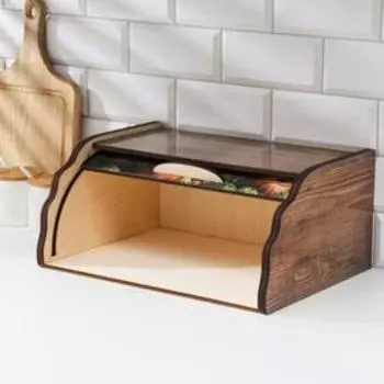 Хлебница деревянная Доляна «Поляна», 2838,518 см