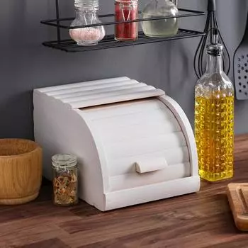 Хлебница деревянная "Прованс", 20 см, массив бука