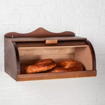 Хлебница "Кантри", настенная, 37 см, массив бука