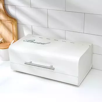 Хлебница «Слон», 362114,5 см, белая