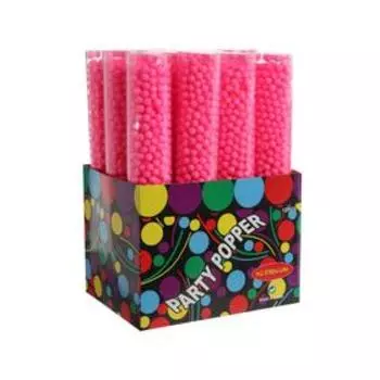 Хлопушка пневматическая «Шарики», цвет розовый