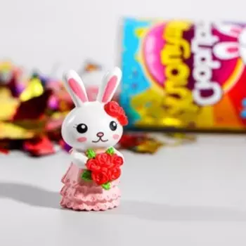 Хлопушка с игрушкой «Хлопушка-сюрприз», зайки МИКС