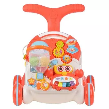 Ходунки детские, цвет красный