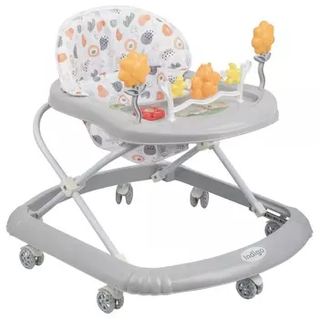 Ходунки, 7 силиконовых колес, серый