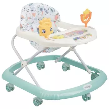 Ходунки «Солнышко», 7 колес, музыкальные игрушки, бирюзовый