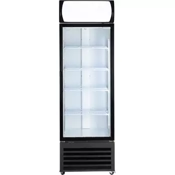 Холодильная витрина NORDFROST RSC 400 GB, класс С, 370 л, чёрно-белая