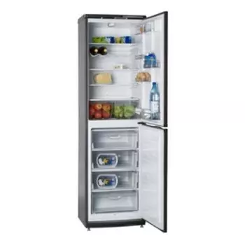 Холодильник "ATLANT" 6025-060, двухкамерный, класс А, 384 л, мокрый асфальт