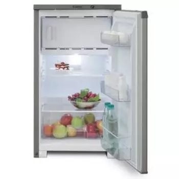Холодильник "Бирюса" M 108, однокамерный, класс А+, 115 л, серебристый