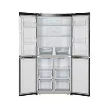 Холодильник HIBERG RFQ-490DX NFGR, Side-by-side, класс А+, 490 л, инверторный, красный