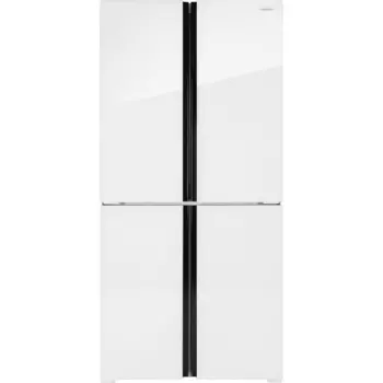 Холодильник HIBERG RFQ-500DX NFGW inverter, двухкамерный, класс А+, 545 л, белый