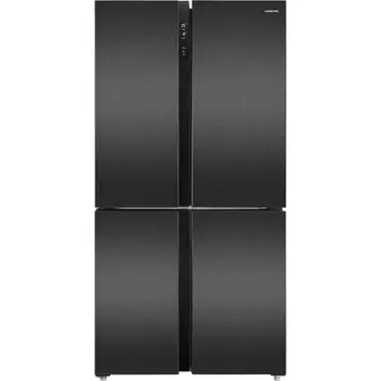 Холодильник HIBERG RFQ-500DX NFXd inverter, многокамерный, класс А+, 545 л, чёрный