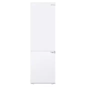 Холодильник HOMSair FB177SW, встраиваемый, двухкамерный, класс А+, 273 л, белый