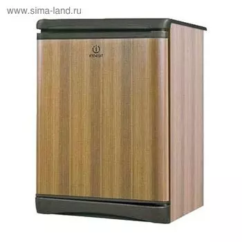 Холодильник Indesit TT 85 T, однокамерный, класс В, 119 л, коричневый