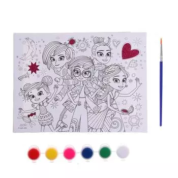 Холст для росписи «Фееринки» 15×20 см