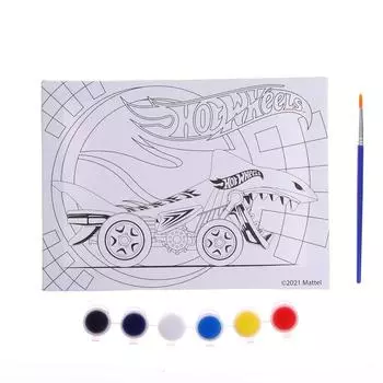 Холст для росписи «Хот Вилс» 15×20 см