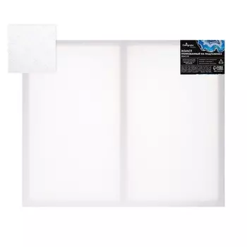 Холст на подрамнике 1,6х50х60 см, Calligrata, хлопок 100%, акриловый грунт, мелкозернистый, 280г/м