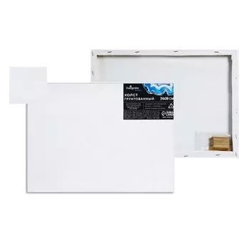 Холст на подрамнике, хлопок 100%, 1.62430 см, акриловый грунт, мелкозернистый, 280 г/м