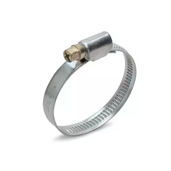 Хомут червячный Fortisflex,PL-9 25-40/W2 из нержавеющей стали