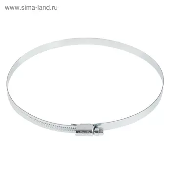 Хомут червячный MGF, диаметр 140-160 мм, ширина ленты 9 мм, оцинкованный