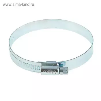 Хомут червячный MGF, диаметр 60-80 мм, ширина ленты 12 мм, оцинкованный