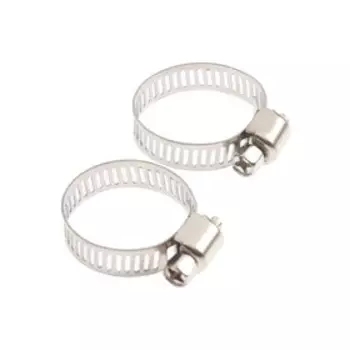 Хомут червячный Park, диаметр 16-25 мм, ширина 8 мм, нержавеющая сталь, 2 шт.