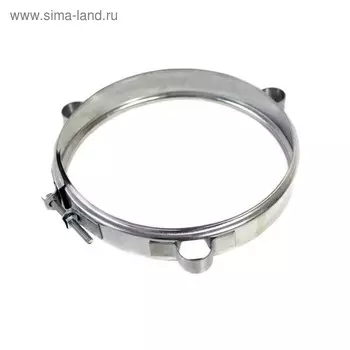 Хомут Феррум обжимной для растяжки нерж 430/0.5 мм, d 150 мм