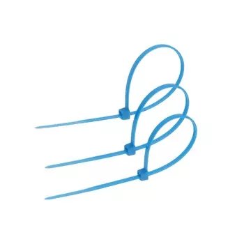 Хомут нейлоновый для стяжки, ТУНДРА, 2.5150 мм, синий, 25 шт.