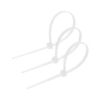 Хомут нейлоновый для стяжки, ТУНДРА, с монтажным отверстием, 3.5150 мм, 100 шт.