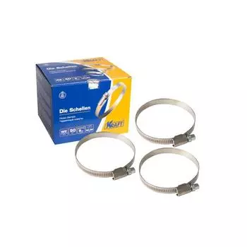 Хомут OBERKRAFT 60-80 мм, нержавеющая сталь