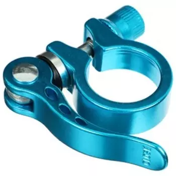 Хомут подседельный Dream Bike 28,6 мм, цвет голубой