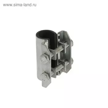 Хомут ремонтный, 1/2", длина 70 мм, оцинкованный
