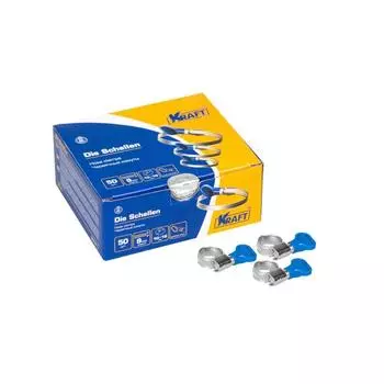 Хомут с ключом 10-16 мм OBERKRAFT