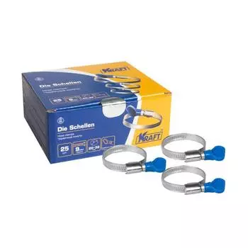 Хомут с ключом 20-32 мм OBERKRAFT