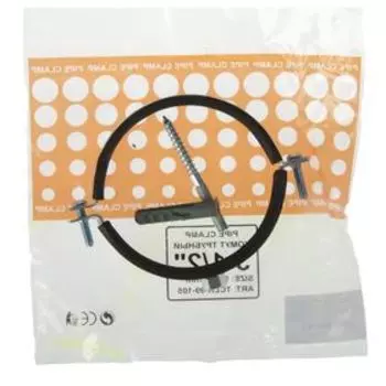 Хомут сантехнический TAEN, 3 1/2", 99-105 мм, в комплекте шпилька сантех. М8*80 и дюбель