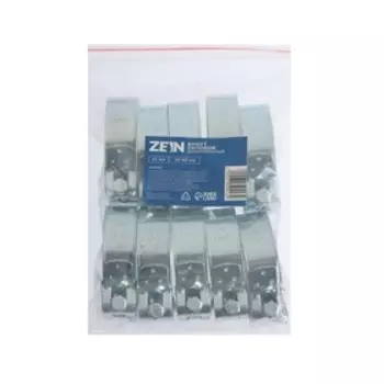 Хомут силовой ZEIN engr, диаметр 60-63 мм, ширина 22 мм, оцинкованный