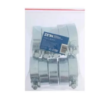 Хомут силовой ZEIN engr, диаметр 68-73 мм, ширина 24 мм, оцинкованный