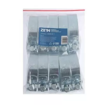 Хомут силовой ZEIN engr, диаметр 80-85 мм, ширина 24 мм, оцинкованный