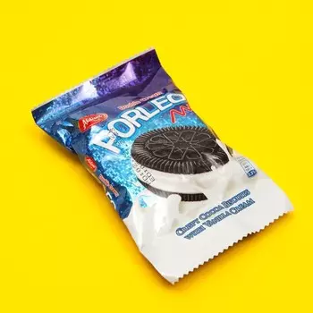 Хрустящее печенье Porleo с какао и двойным ванильным кремом, 35 г