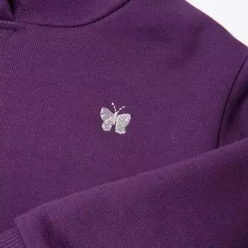 Худи для девочки, рост 92 см, цвет фиолетовый